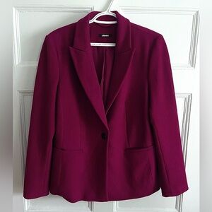 Olsen | Women's Fuchsia Corduroy Blazer